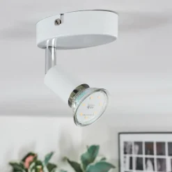 Gjedso Plafonnier, Spot de plafond LED Blanc, 1 lumière