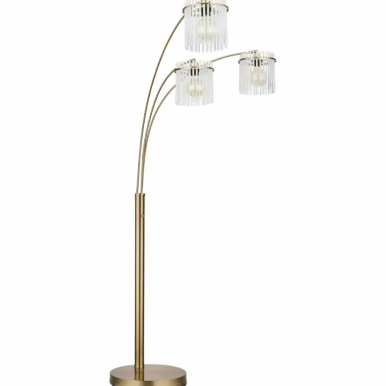 Gorley Lampadaire Luminaires Globo Lighting Or, 3 lumières