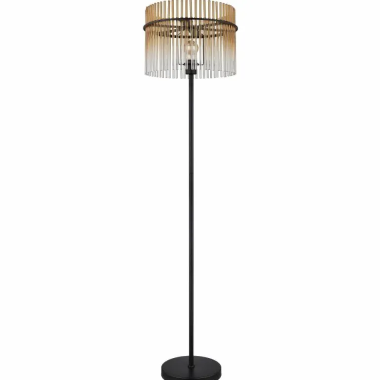 Gorley Lampadaire Luminaires Globo Lighting Noir, 1 lumière