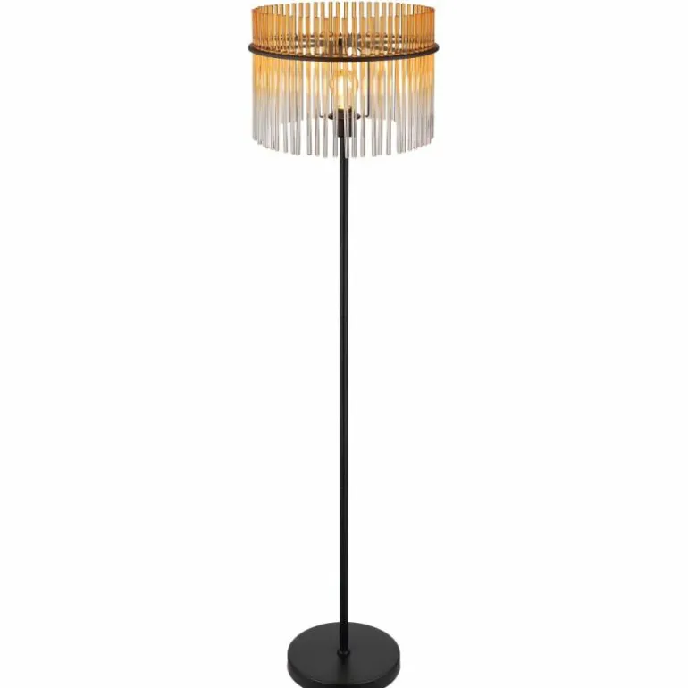 Gorley Lampadaire Luminaires Globo Lighting Noir, 1 lumière