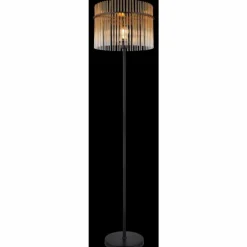 Gorley Lampadaire Luminaires Globo Lighting Noir, 1 lumière