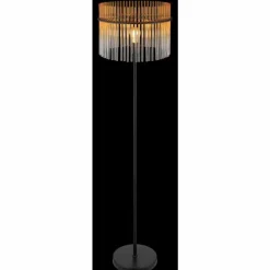 Gorley Lampadaire Luminaires Globo Lighting Noir, 1 lumière