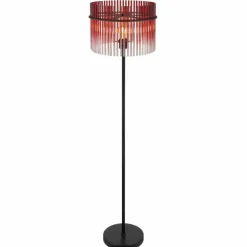 Gorley Lampadaire Luminaires Globo Lighting Noir, 1 lumière