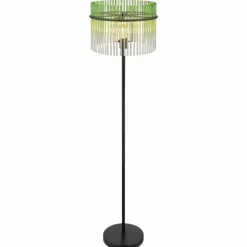 Gorley Lampadaire Luminaires Globo Lighting Noir, 1 lumière