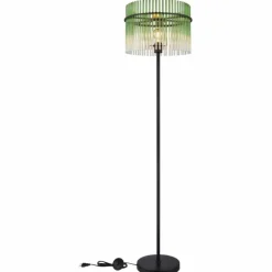 Gorley Lampadaire Luminaires Globo Lighting Noir, 1 lumière