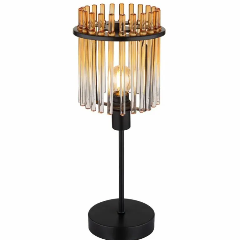 Gorley Lampe à poser Luminaires Globo Lighting Noir, 1 lumière