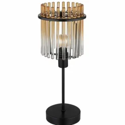 Gorley Lampe à poser Luminaires Globo Lighting Noir, 1 lumière