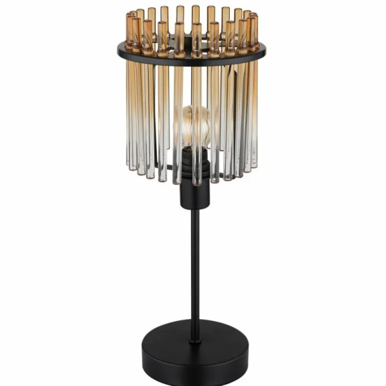 Gorley Lampe à poser Luminaires Globo Lighting Noir, 1 lumière