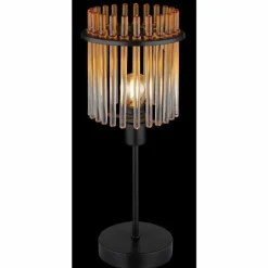 Gorley Lampe à poser Luminaires Globo Lighting Noir, 1 lumière
