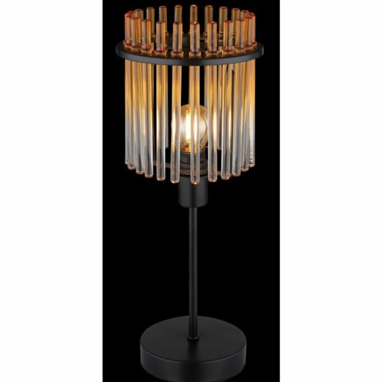Gorley Lampe à poser Luminaires Globo Lighting Noir, 1 lumière