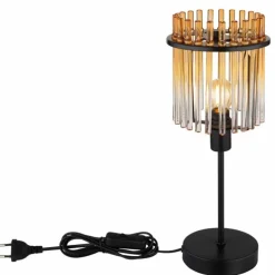 Gorley Lampe à poser Luminaires Globo Lighting Noir, 1 lumière