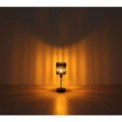 Gorley Lampe à poser Luminaires Globo Lighting Noir, 1 lumière
