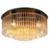 Gorley Plafonnier Luminaires Globo Lighting Chrome, Noir, 5 lumières