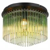 Gorley Plafonnier Luminaires Globo Lighting Chrome, Noir, 5 lumières