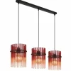 Gorley Suspension Luminaires Globo Lighting Noir, 3 lumières