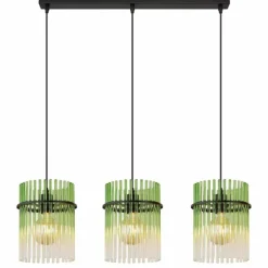 Gorley Suspension Luminaires Globo Lighting Noir, 3 lumières