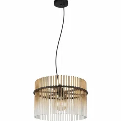 Gorley Suspension Luminaires Globo Lighting Noir, 1 lumière