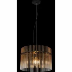 Gorley Suspension Luminaires Globo Lighting Noir, 1 lumière