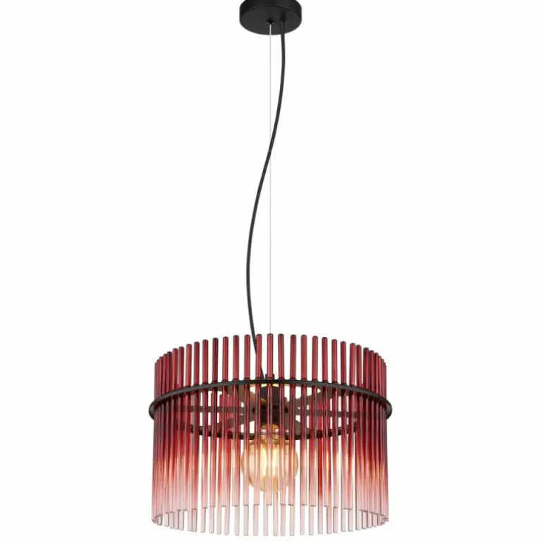 Gorley Suspension Luminaires Globo Lighting Noir, 1 lumière