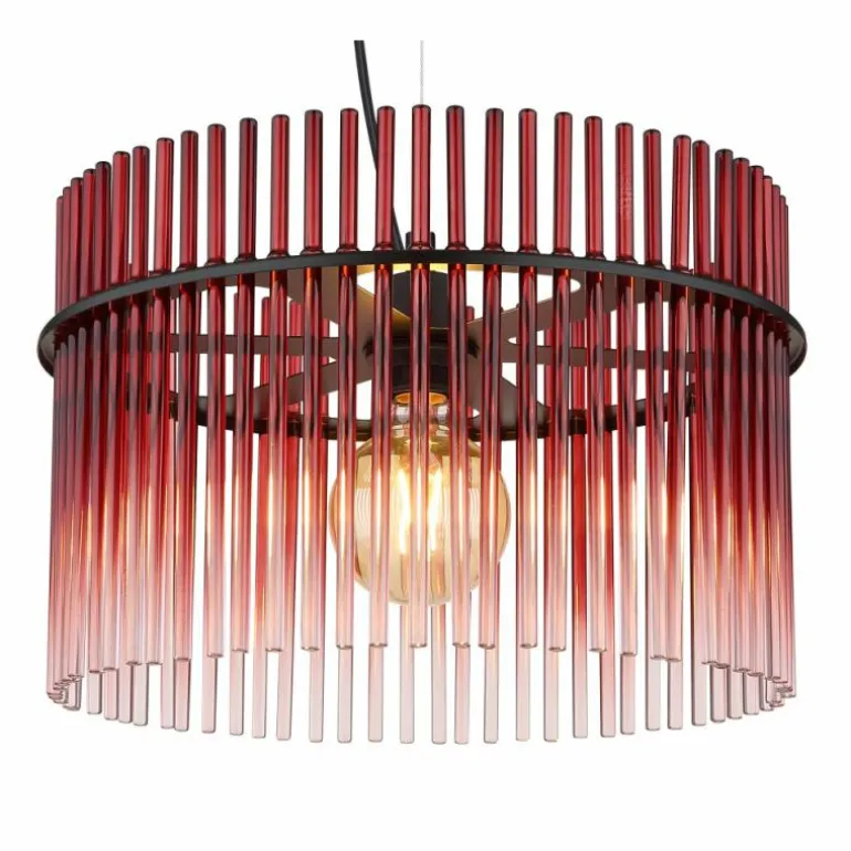 Gorley Suspension Luminaires Globo Lighting Noir, 1 lumière
