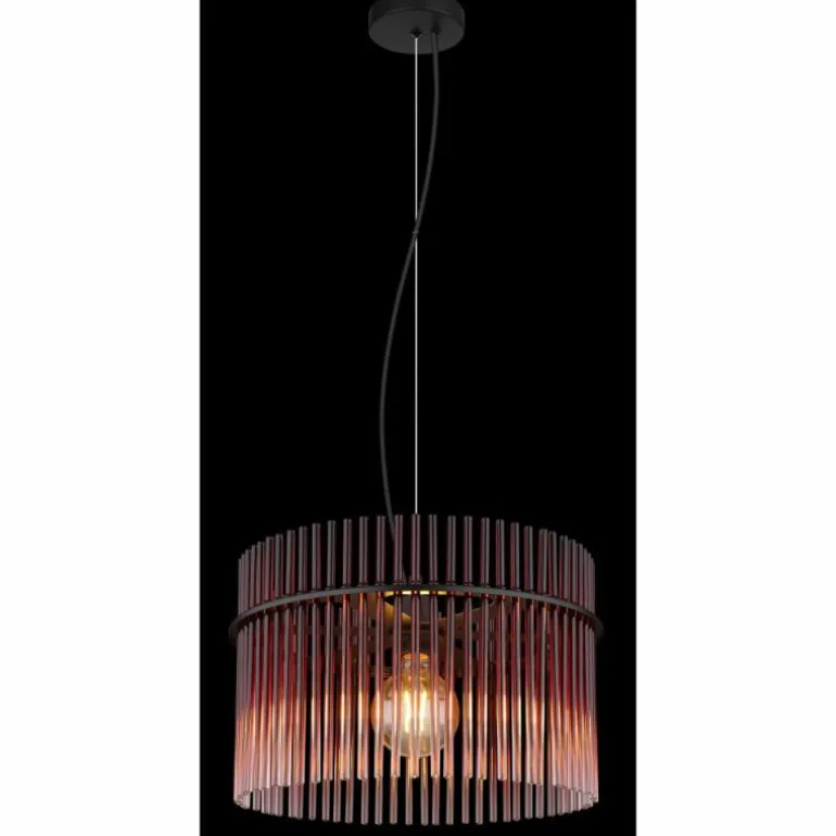 Gorley Suspension Luminaires Globo Lighting Noir, 1 lumière