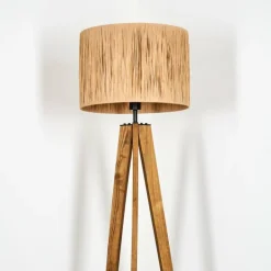 Granja Lampadaire, Liseuse Écru, Noir, 1 lumière
