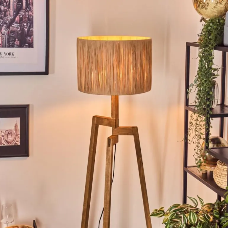 Granja Lampadaire, Liseuse Écru, 1 lumière
