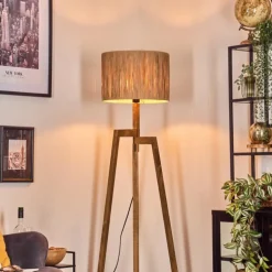 Granja Lampadaire, Liseuse Écru, 1 lumière