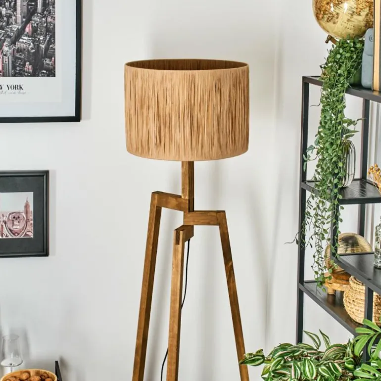 Granja Lampadaire, Liseuse Écru, 1 lumière