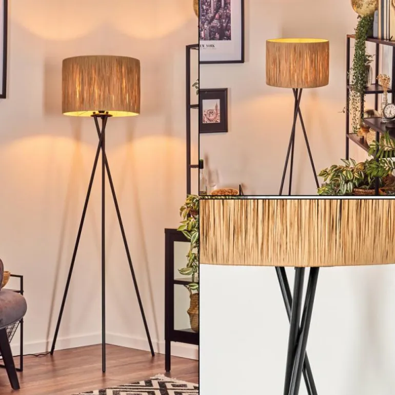 Granja Lampadaire Noir, 1 lumière