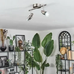 Gropptorp Plafonnier, Spot de plafond Nickel mat, 2 lumières