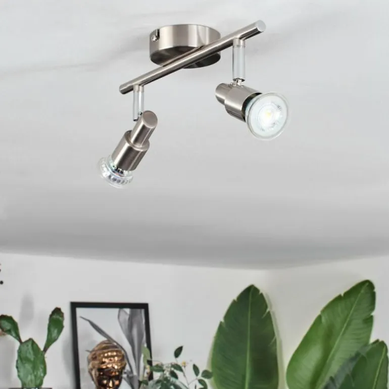 Gropptorp Plafonnier, Spot de plafond Nickel mat, 2 lumières