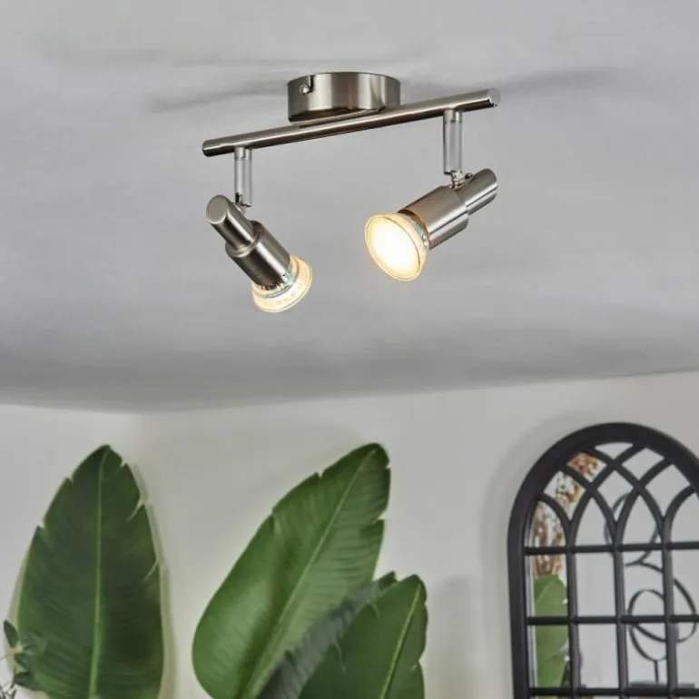 Gropptorp Plafonnier, Spot de plafond Nickel mat, 2 lumières