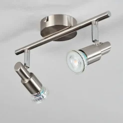 Gropptorp Plafonnier, Spot de plafond Nickel mat, 2 lumières
