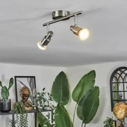 Gropptorp Plafonnier, Spot de plafond Nickel mat, 2 lumières