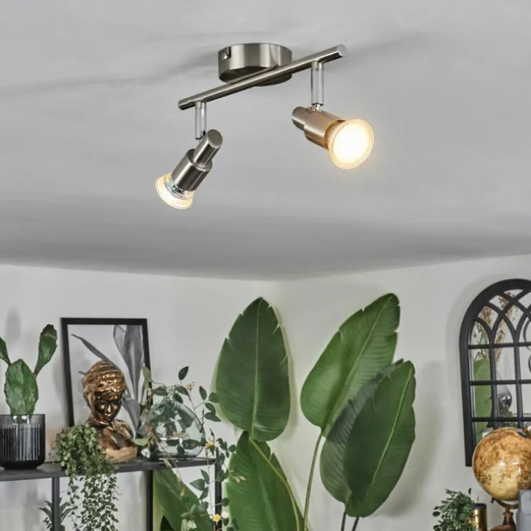 Gropptorp Plafonnier, Spot de plafond Nickel mat, 2 lumières