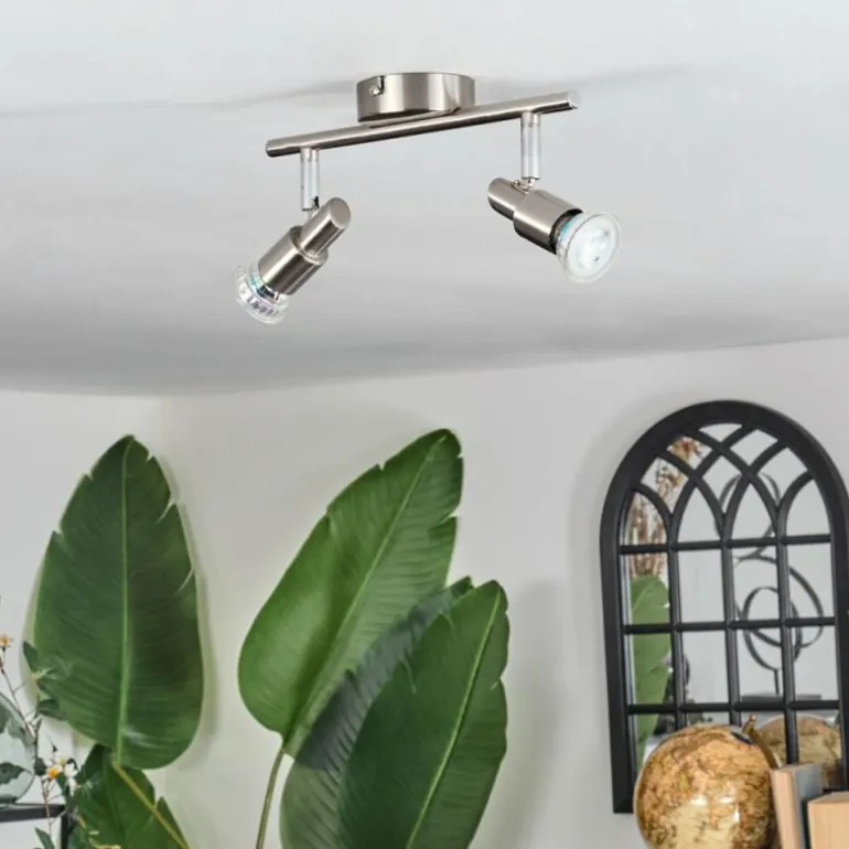 Gropptorp Plafonnier, Spot de plafond Nickel mat, 2 lumières