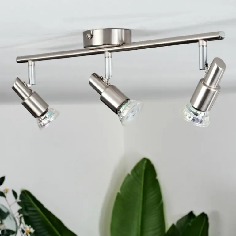 Gropptorp Plafonnier, Spot de plafond Nickel mat, 3 lumières