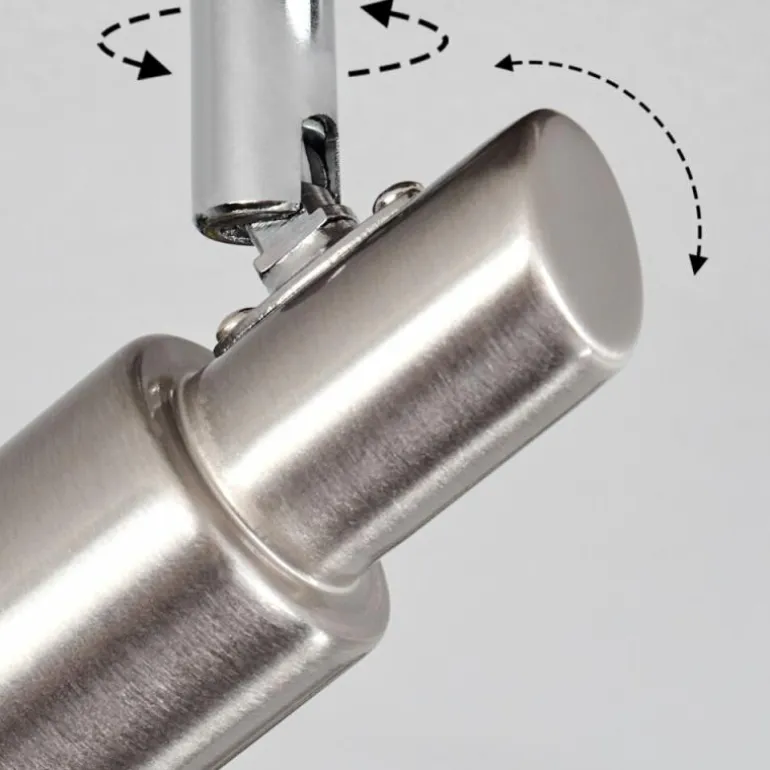 Gropptorp Plafonnier, Spot de plafond Nickel mat, 3 lumières