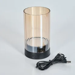 Grubbe Lampe de table d'extérieur, Lampe à poser LED Noir, 1 lumière