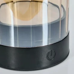 Grubbe Lampe de table d'extérieur, Lampe à poser LED Noir, 1 lumière