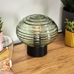Gualtar Lampe à poser Noir, 1 lumière