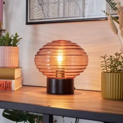 Gualtar Lampe à poser Noir, 1 lumière