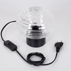 Gualtar Lampe à poser Noir, 1 lumière