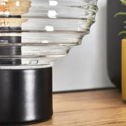 Gualtar Lampe à poser Noir, 1 lumière