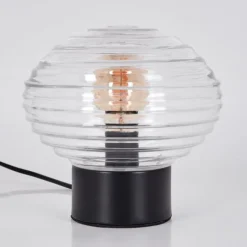 Gualtar Lampe à poser Noir, 1 lumière
