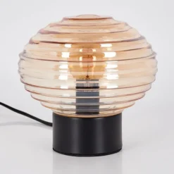 Gualtar Lampe à poser Noir, 1 lumière