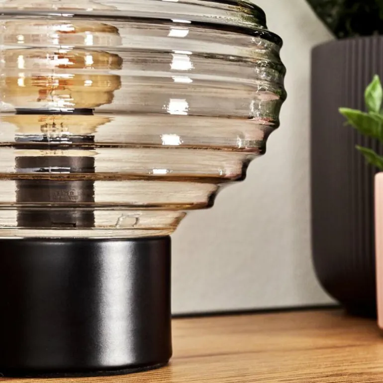 Gualtar Lampe à poser Noir, 1 lumière