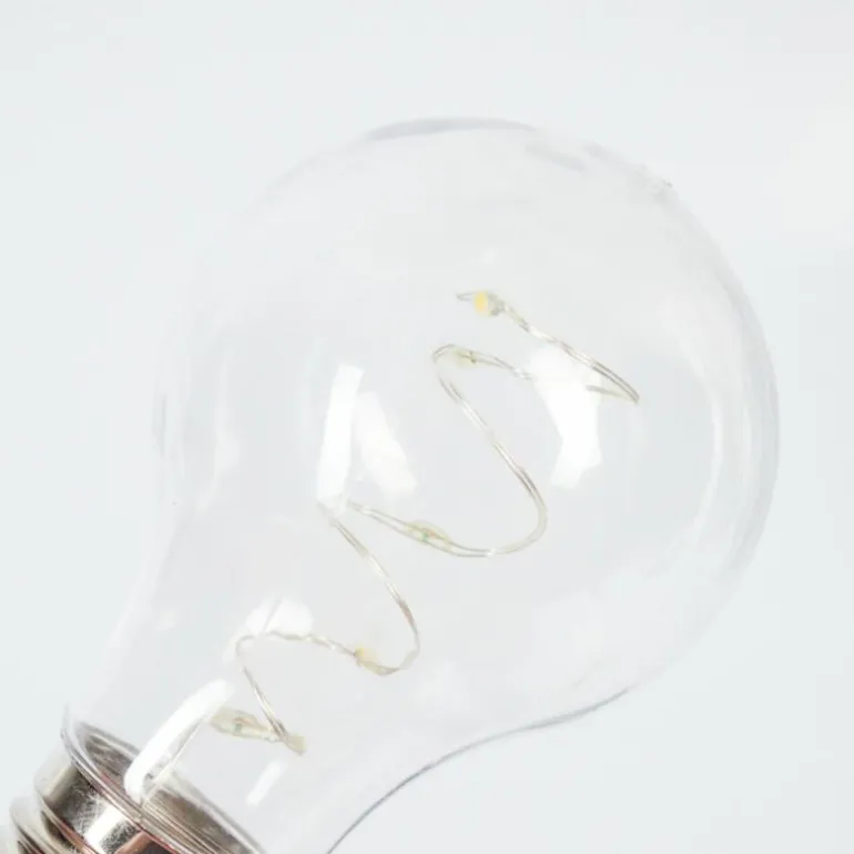 guirlande lumineuse solaire Markhus LED Transparent, 10 lumières