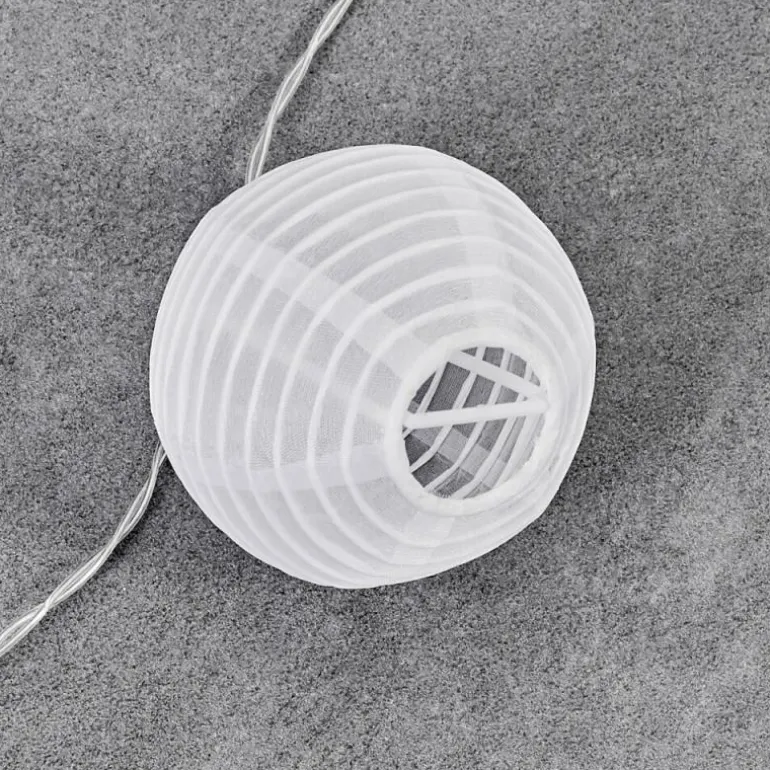 Guirlande solaire Redding LED Blanc, 10 lumières